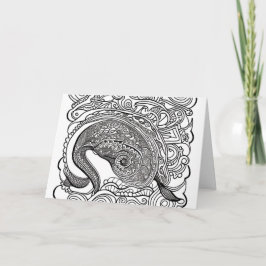 Peacock Anteckningskort