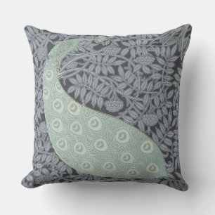 Peacock Art nouveau Bird Classic Kudde