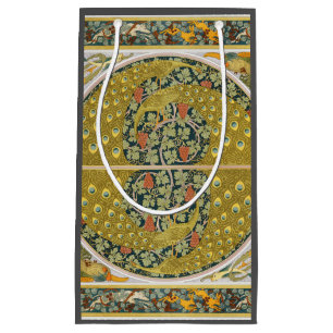 Peacock Art nouveau Stil runda, berikande utformni