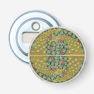 Peacock Art nouveau Stil runda, berikande utformni Flasköppnare