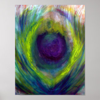 Peacock - Art Print Poster