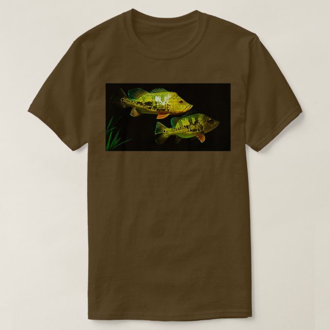 Peacock Bass Cichla monoculus T Shirt (Design framsida)