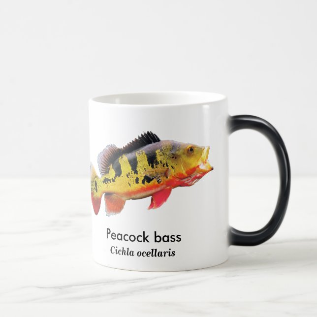 Peacock bass magisk mugg (Höger)