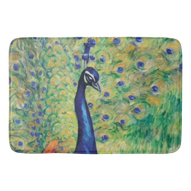 Peacock - Bath Mat, Matta (Framsidan)