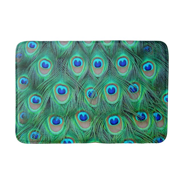 Peacock Bath Mats Badrumsmatta (Framsidan)