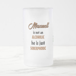 Peacock Beer Frosted Mugg