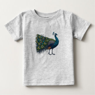 Peacock bird Baby Bra Jersey T-Shirt
