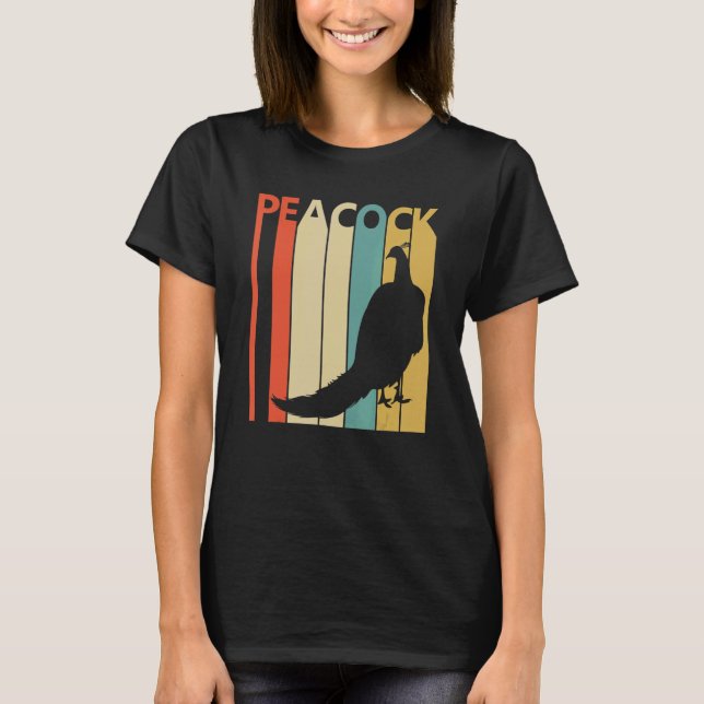 Peacock Bird Costume T Shirt (Framsida)