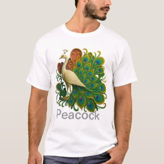 Peacock Bird T Shirt