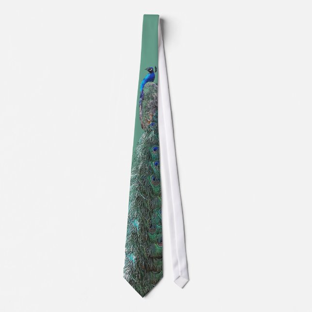 Peacock Bird Tie Slips (Framsida)
