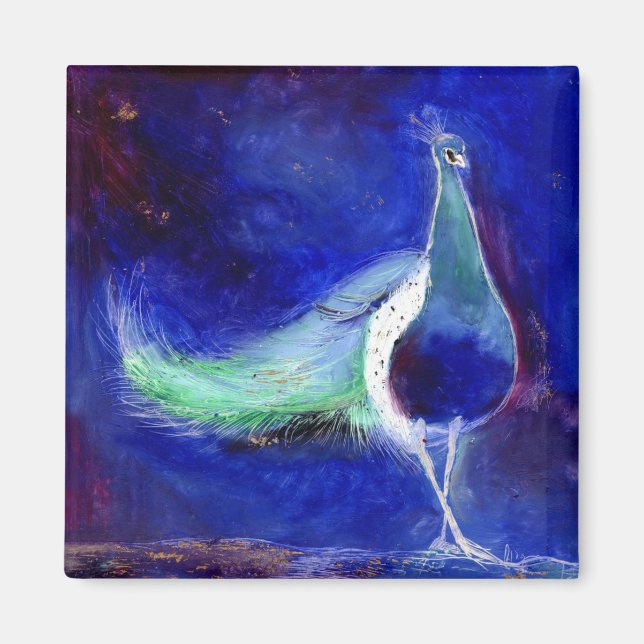 Peacock Blue 2013 Magnet (Framsidan)