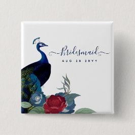 Peacock Blue Burgundy Winter Fall Wedding Knapp