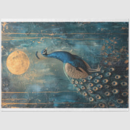 Peacock, blue, grönt & guld, månlight, nybörjare