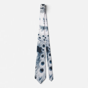Peacock Blue mönster Slips