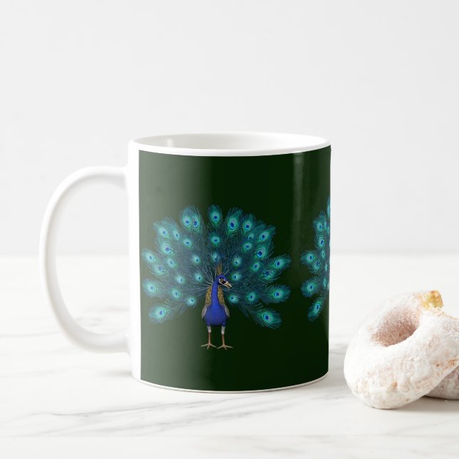Peacock Blue Mugg (Med munk)
