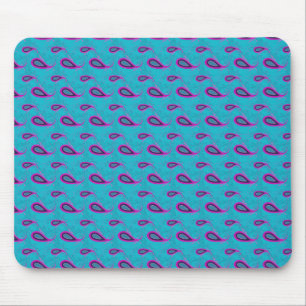 Peacock Blue Paisley Musmatta