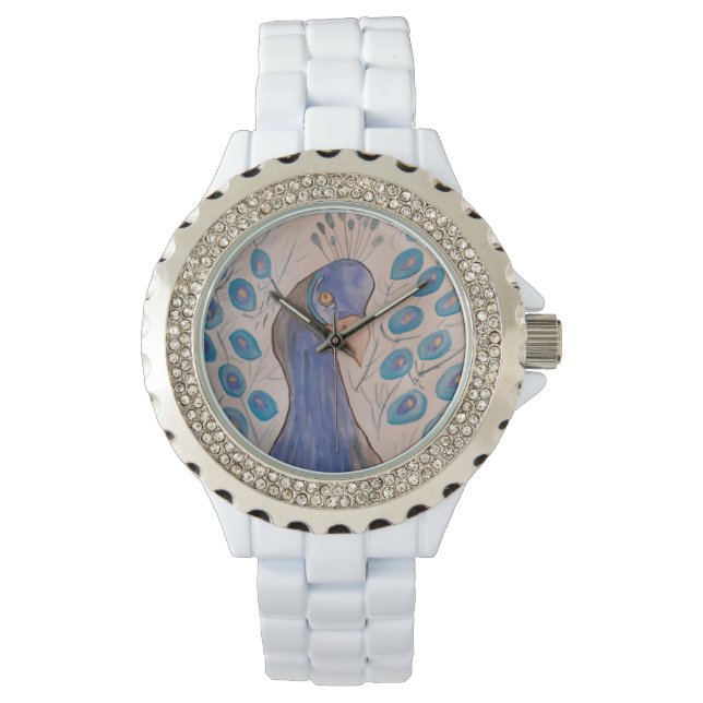 Peacock Blue Watch Armbandsur (Framsida)