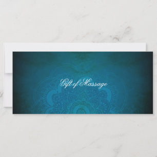 Peacock Blue Zen Mandala Gift-certifikat