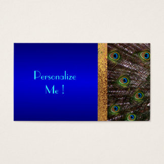 Peacock Bride, spara-the-Date Modern Elegant Chic Visitkort