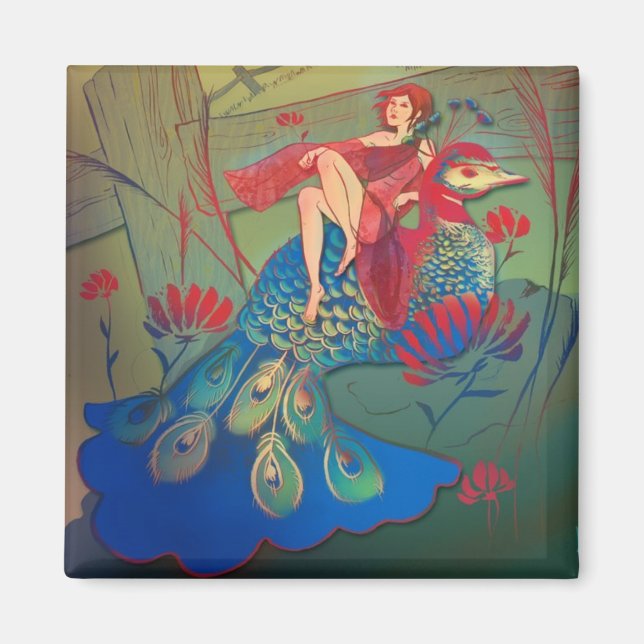 Peacock Butter - Magnet (Framsidan)