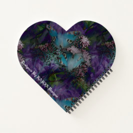 Peacock Butterflies in Lila by KABFA Dedesign