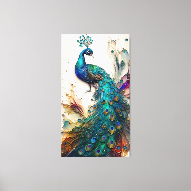 Peacock Canvas (Framsida)