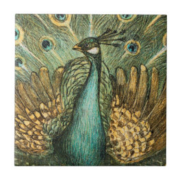 Peacock Ceramic Tile Kakelplatta