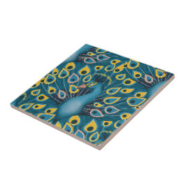 Peacock Chic Kakelplatta