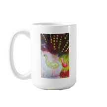 Peacock Chicken Mugg