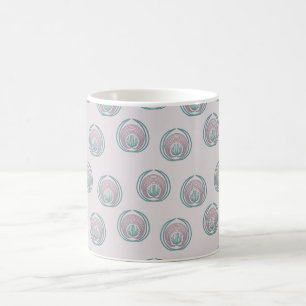 Peacock Circles Kaffemugg