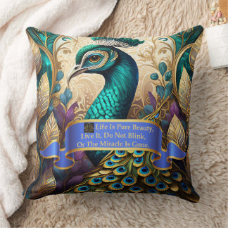 Peacock Dekorativ kudde