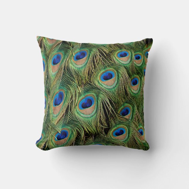 Peacock Dekorativ kudde (Framsida)