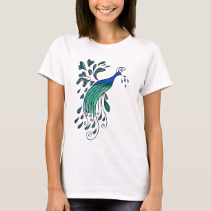 Peacock Design Tee
