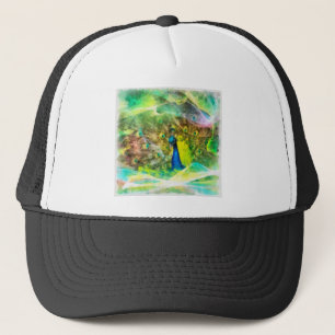 Peacock Digital Painting Keps