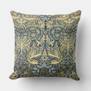 Peacock Dragon" av William Morris Kudde