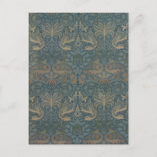 Peacock Dragon av William Morris Vykort