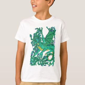 Peacock Dragon T-shirt