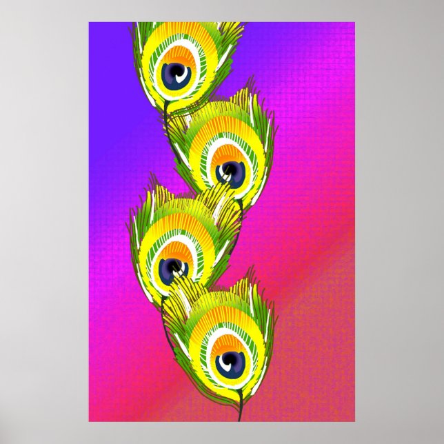 Peacock-dröm Poster (Framsidan)