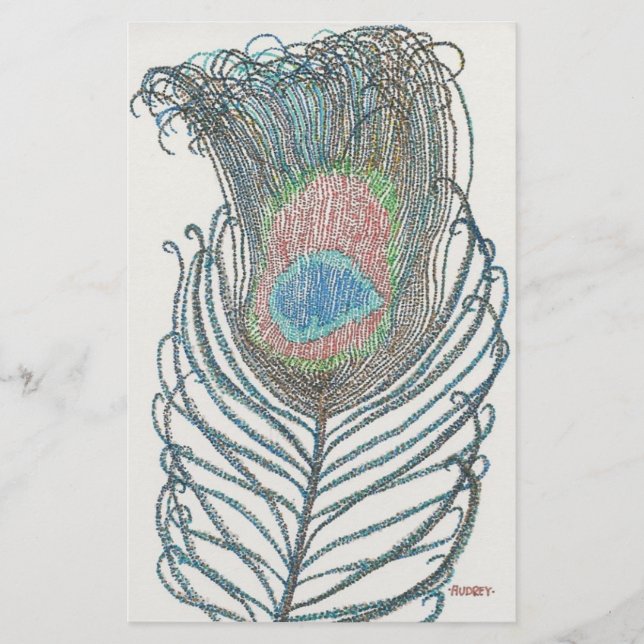 Peacock Feather (Framsida)