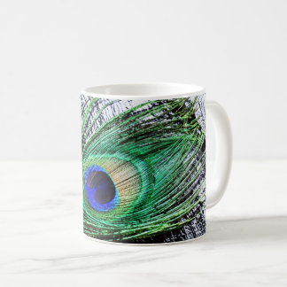 Peacock Feather 1 Mugg