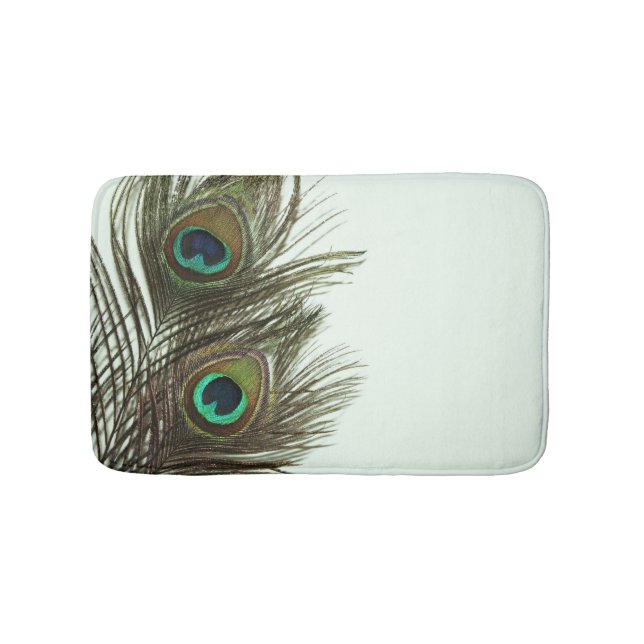 Peacock Feather Bath Mat Badrumsmatta (Framsidan)