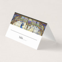 Peacock Feather Bord-monteringskort