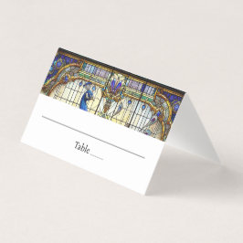 Peacock Feather Bord-monteringskort Kort