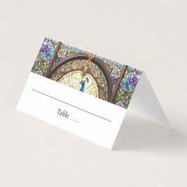 Peacock Feather Bord-monteringskort Kort