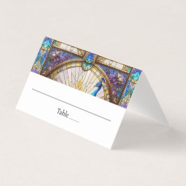 Peacock Feather Bord-monteringskort Kort