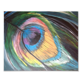 Peacock Feather Fototryck