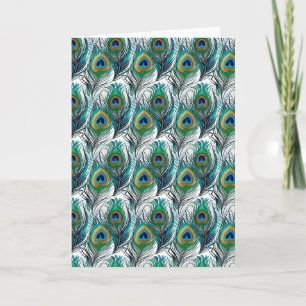 Peacock Feather Kort