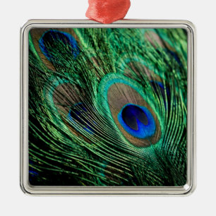 Peacock Feather Lucky Julgransprydnad Metall