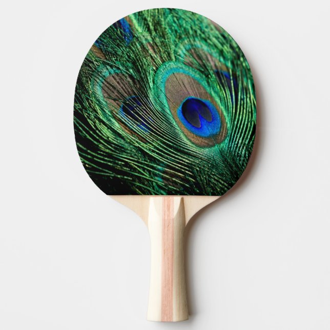 Peacock Feather Lucky Pingisracket (Framsidan)