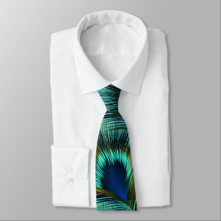 Peacock Feather Manar Necktie Slips